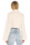  Damesjassen & Mantels | Lovers + Friends Angeles Cropped Jacket Ivoor