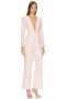  Damesjumpsuits | Lovers + Friends Leighton Jumpsuit Champagne Roze