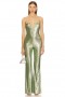  Damesjumpsuits | Lovers + Friends Siobhan Sequin Jumpsuit Spritz Green