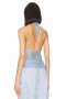 Dames Tops | Lovers + Friends Arian Halter Tie Top Periwinkle Blue