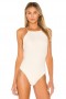  Dames Tops | Lovers + Friends Elsie Bodysuit Ivoor