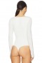  Dames Tops | Lovers + Friends Mikka Bodysuit Wit