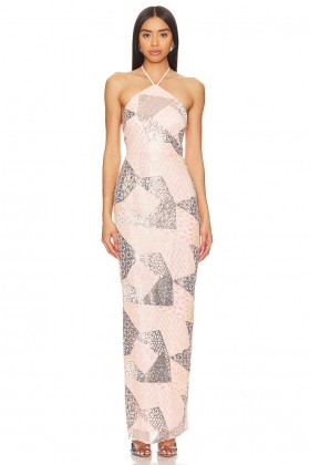  Damesjurken | Lovers + Friends Ariel Maxi-jurk Roze