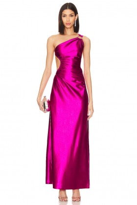  Damesjurken | Lovers + Friends Colette Cutout Maxi-jurk Roze