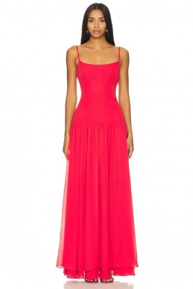  Damesjurken | Lovers + Friends Giulia-jurk rood