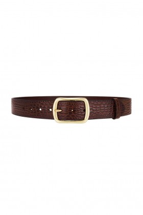  Dames | Lovers + Friends Euclid riem bruin & goud