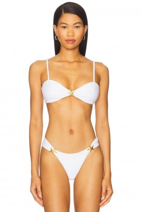  Badpakken en cover-ups voor dames | Lovers + Friends Ariel Top Wit