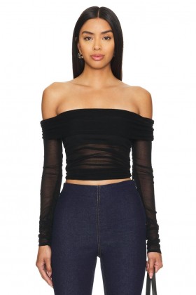  Naisten yläosat | Lovers + Friends Lumin Knit Top musta