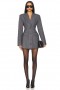  Robes pour femmes | Lovers + Friends X Emily Gemma Adee Robe blazer gris foncé