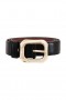  Femme | Amantes + Amies Ceinture Lauren Noire et Or