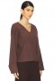  Pulls et tricots pour femmes | Lovers + Friends Aurelia Col V Marron