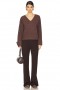  Pulls et tricots pour femmes | Lovers + Friends Aurelia Col V Marron