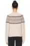  Pulls et tricots pour femmes | Lovers + Friends Pull Josette Fairisle Beige et Marron Multicolore
