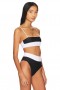  Maillots de bain et paréos pour femmes | Lovers + Friends West Coast Top Noir et Blanc