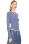  Hauts pour femmes | Lovers + Friends Haut Henley Ambre Bleu Ardoise