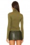  Hauts pour femmes | Lovers + Friends X Rachel Katie Col roulé Vert foncé