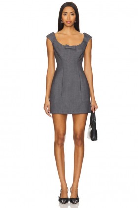  Robes pour femmes | Robe courte Adee gris foncé Lovers + Friends