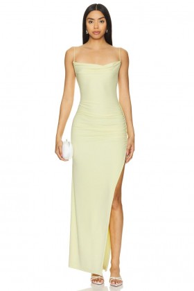  Robes pour femmes | Robe Odessa Lovers + Friends Jaune pâle