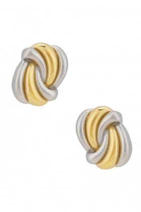  Femmes | Amoureuses + Amies X Boucles d'oreilles Emma Rose Amy Argent et Or