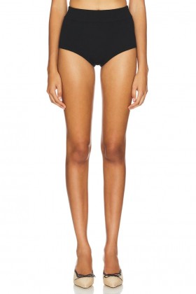  Shorts pour femmes | Lovers + Friends Glenda Knit Hot Short Black