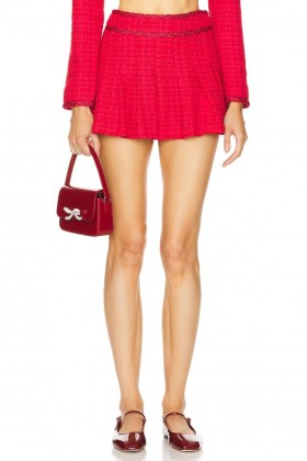  Jupes pour femmes | Lovers + Friends Alina Mini-jupe rose rouge