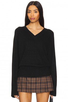  Pulls et tricots pour femmes | Lovers + Friends Pull col V Yasmina noir