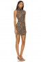  Damenkleider | Lovers + Friends Billie Minikleid Leopardenmuster
