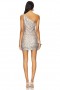  Damenkleider | Lovers + Friends Pailletten-Minikleid Disco Silber