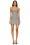  Damenkleider | Lovers + Friends Erin Minikleid, grau gestreift