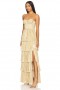  Damenkleider | Lovers + Friends Hattie Abendkleid Gold
