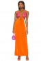  Damenkleider | Lovers + Friends Sorbet Maxikleid Orange & Rosa
