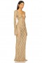  Damenkleider | Lovers + Friends Torin Maxikleid Gold