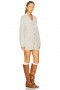  Damenpullover & Strickwaren | Lovers + Friends Auben Cardigan-Kleid Hellgrau
