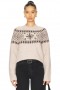  Damenpullover & Strickwaren | Lovers + Friends Josette Fairisle Pullover Beige & Braun Mehrfarbig