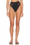  Damen-Badeanzüge & Strandkleider | Lovers + Friends Midnight Ride High Waist Bikinihose, Schwarz