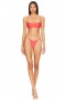  Damen-Badeanzüge & Strandkleider | Lovers + Friends Shine Like The Sun Bottom Hot Coral