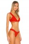  Damenbademode | Lovers + Friends Sade Bikini-Oberteil Blutorange