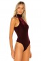  Damen-Tops | Lovers + Friends Ellen Body, Weinrot