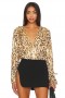 Damen-Tops | Lovers + Friends Viviana Body Lexy Leopard