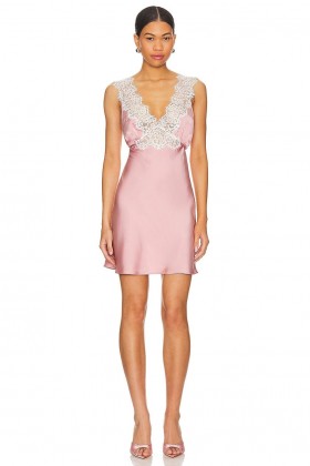  Damenkleider | Lovers And Friend Taylor Minikleid in Babyrosa