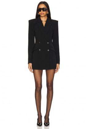  Damenkleider | Lovers + Friends Asher Blazer-Kleid Schwarz