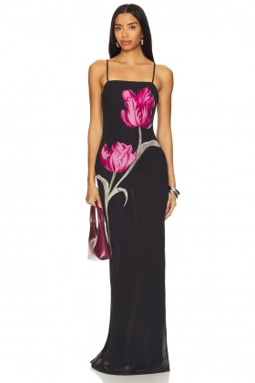  Damenkleider | Lovers + Friends Kennedy-Kleid Schwarz