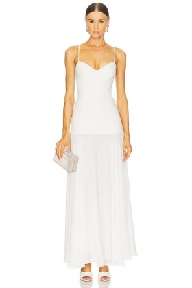  Damenkleider | Lovers + Friends Rochelle Abendkleid Creme