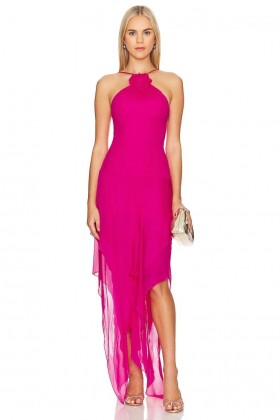  Damenkleider | Lovers + Friends Shelby Asymmetrisches Kleid Rosa