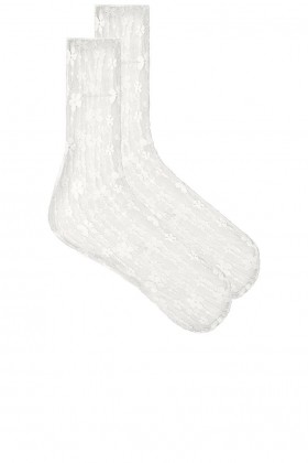 Damen | Lovers + Friends Jolene Spitzensocken Weiß