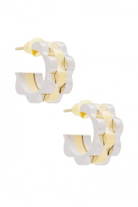  Damen | Ohrringe „Lovers + Friends Oscar“ in Gold und Silber