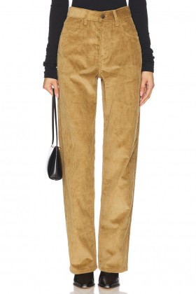  Damenhose | Lovers + Friends Baggy Cordhose in Taupe