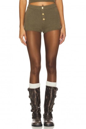  Damenshorts | Lovers + Friends Ayden Shorts Jägergrün