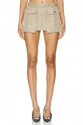  Damen-Shorts | Lovers + Friends Meadow Mini-Skort Salbeigrün