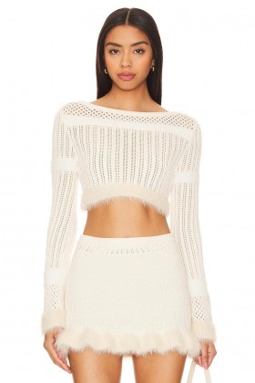  Damenpullover & Strickwaren | Lovers + Friends Savannah Pullover Elfenbein